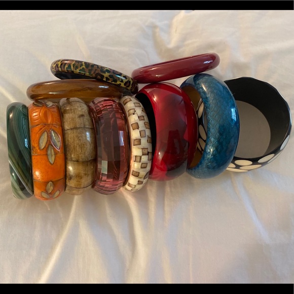 11 bangle bracelet set! - Picture 1 of 3